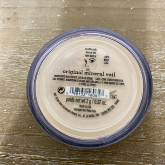 Set of 3 bareMinerals Mini Original Mineral Veil Loose Powder Translucent .07oz - Picture 3 of 4